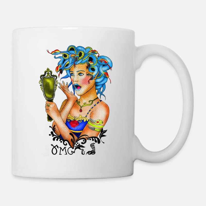 Medusa - Mug - white