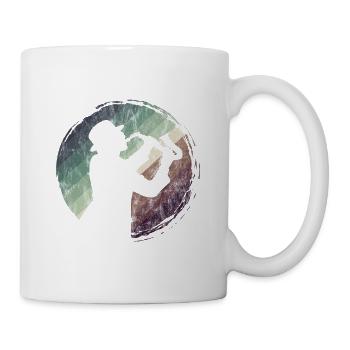 Saxophone Jazz Swing Classique Musicien Ska Punk Rock - Mug blanc - blanc - Droite