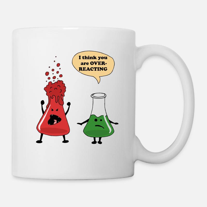 Science test tube tea design - Mug - white