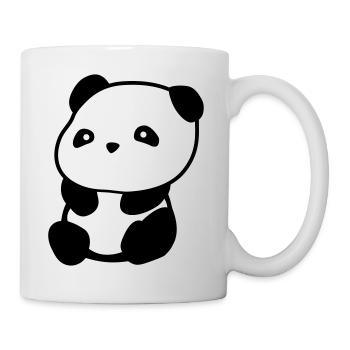 Panda - Mug blanc - blanc - Droite
