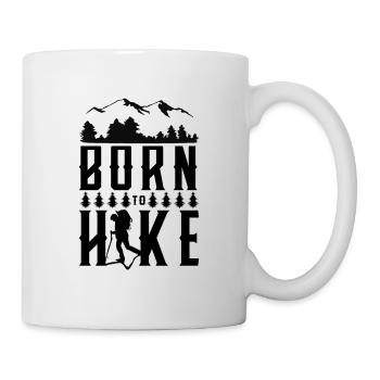 Wandern Tour Wanderer Wanderin Abenteuer Geschenk - Tasse - Weiß - Rechts