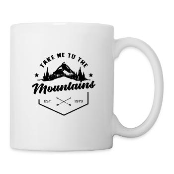 Wandern Tour Wanderer Abenteuer Geschenk Wanderin - Tasse - Weiß - Rechts