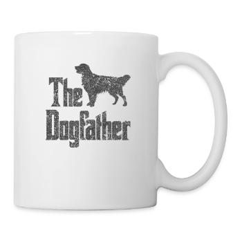 The Dogfather Golden Retriever Hunde lustig witzig - Tasse - Weiß - Rechts