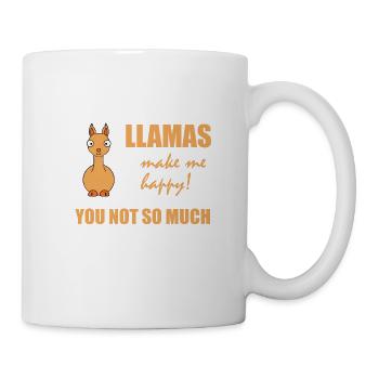 Llamas - Mug - white - Right