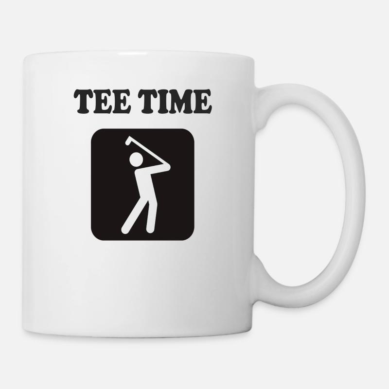 Tee Time Golf Passion - Mug - white