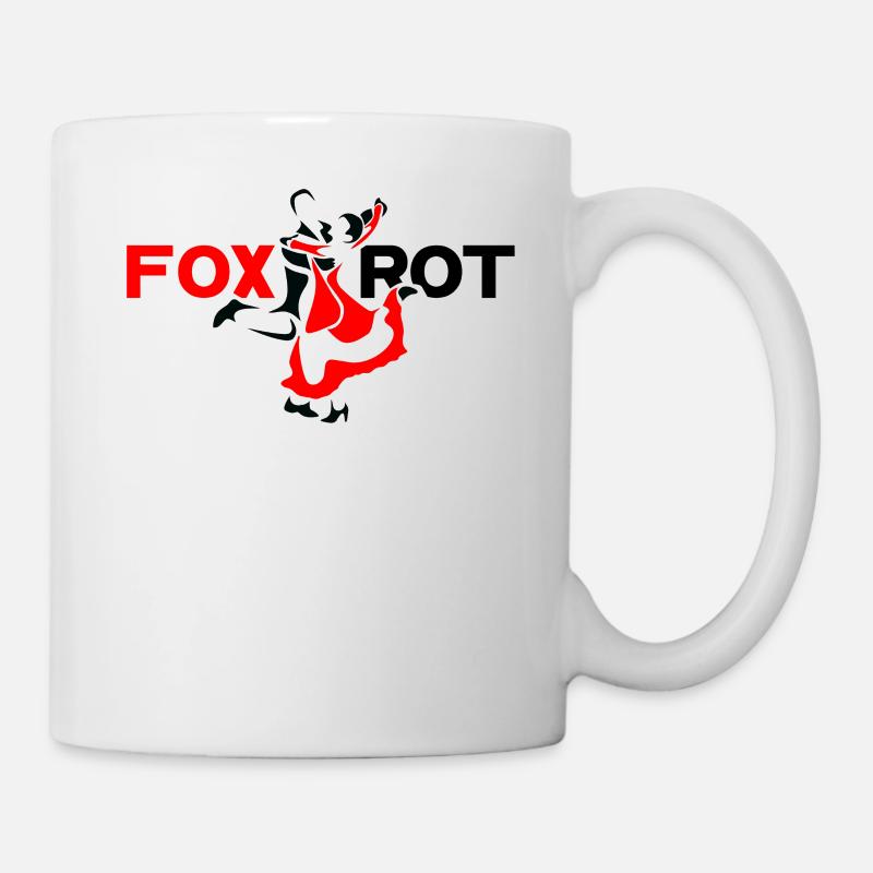 Danse Foxtrot - Mug blanc - blanc