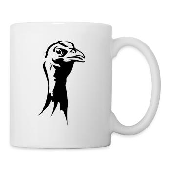 Truthahn - Tasse - Weiß - Rechts