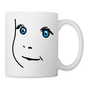 babyface - Tasse - Weiß - Rechts