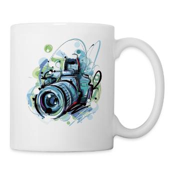 Camera Colorful Style - Mug - white - Right