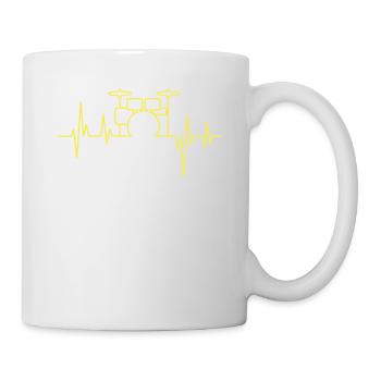 Batteur batterie batteur batterie instrument - Mug blanc - blanc - Droite