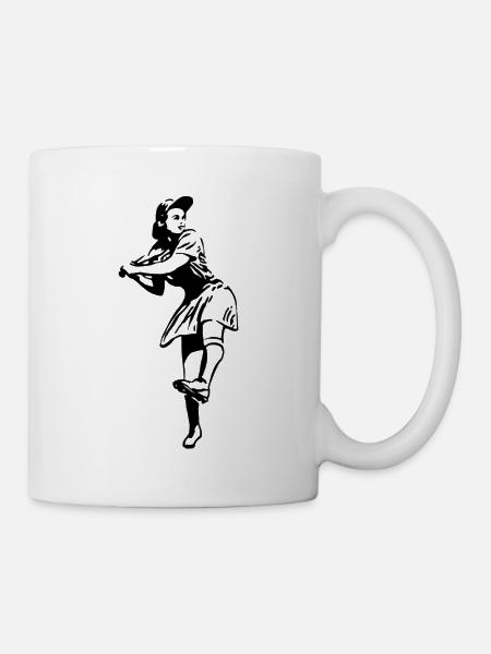 Baseball - Tasse - Weiß
