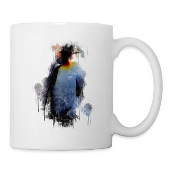 Chemise de cadeau pingouin Kingfisher - Mug blanc - blanc - Droite