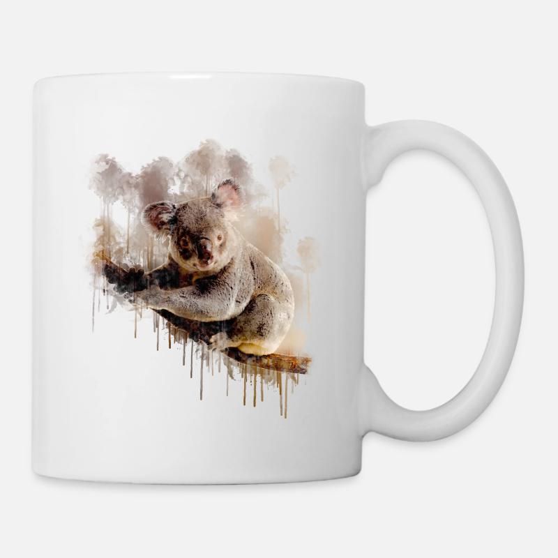 Koala bear australia gift shirt - Mug - white
