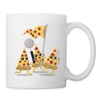 Pizza revolution - Mug - white - Right