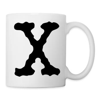 X Old Typewriter - Mug - white - Right