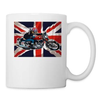 Racing Bonnie - Tasse - Weiß - Rechts