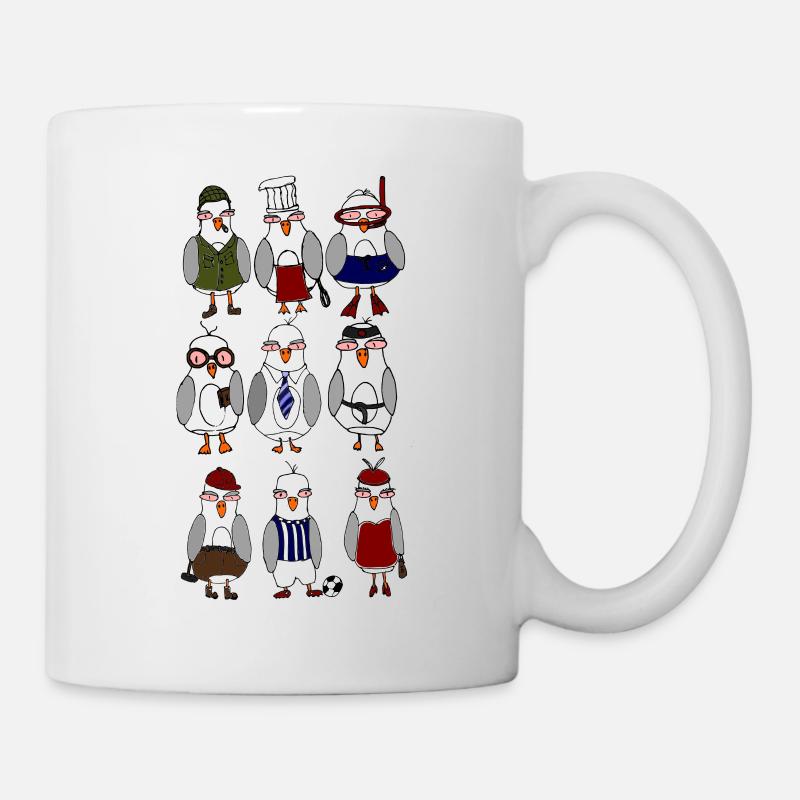 seagull life - Mug - white