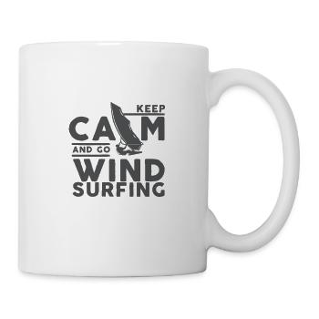 Windsurfen Windsurfer Windsurfing Surfer Geschenke - Tasse - Weiß - Rechts