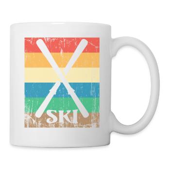 Ski Winter Mountains Apres Ski - Mug - white - Right