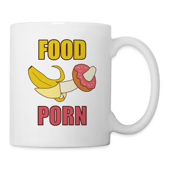 Food Porn Sex Allusion sexuelle Drôle de pervers - Mug blanc - blanc - Droite