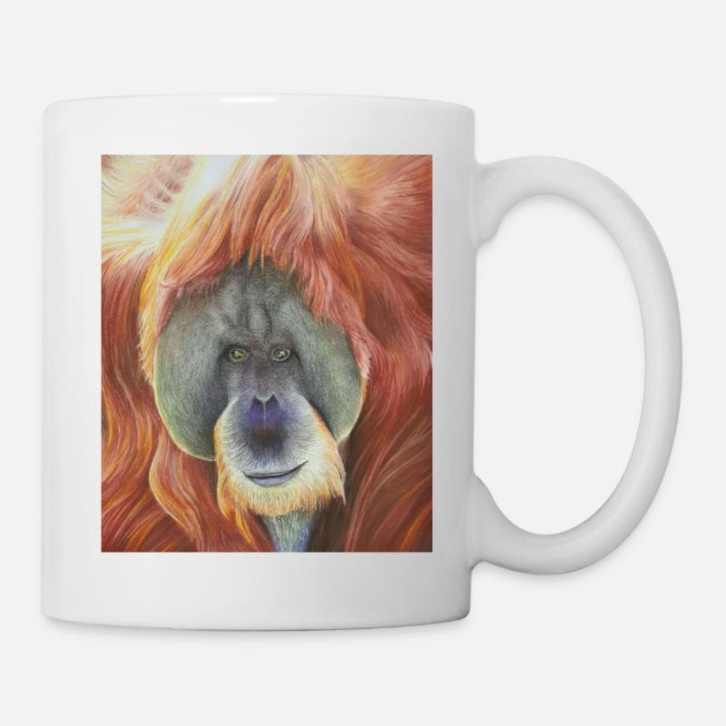 Orang Utan - Tasse - Weiß