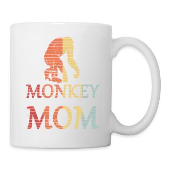 Monkey Mom Monkey mom - Mug - white - Right
