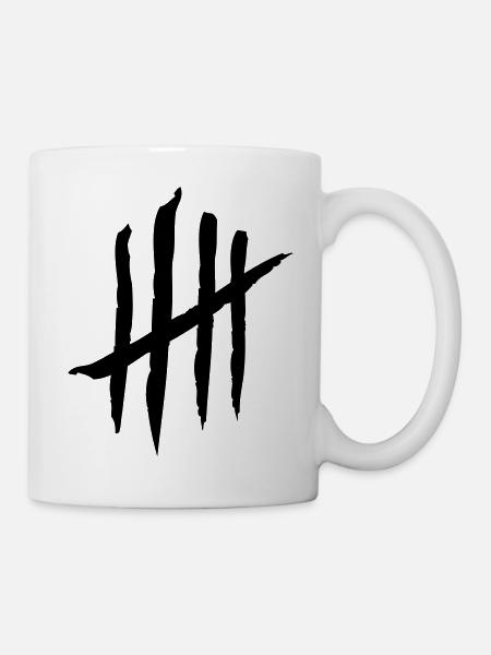 kratzer - Tasse - Weiß