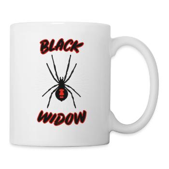 Black Widow Black Widow Poisonous spider species - Mug - white - Right