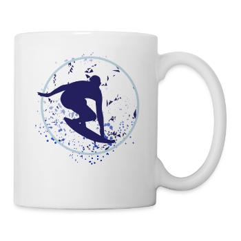 Silver Surfer - Tasse - Weiß - Rechts