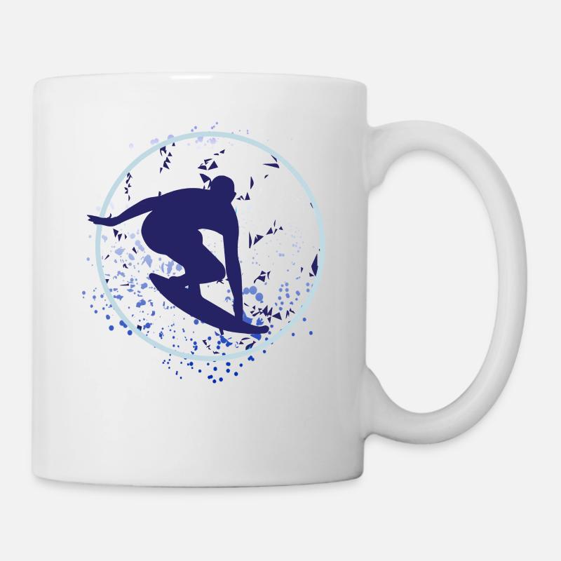 Silver Surfer - Tasse - Weiß