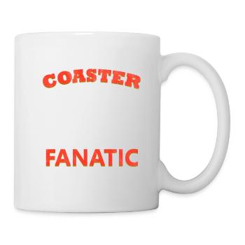 Rollercoaster Fanatic Parc d'attractions Roller Coaster - Mug blanc - blanc - Droite