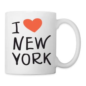 J'aime New York - Mug blanc - blanc - Droite