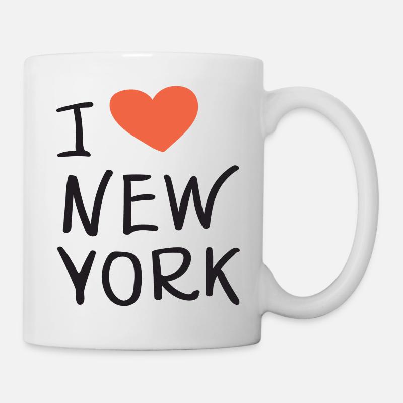 I Love New York - Mug - white
