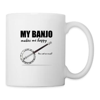 Banjo - Tasse - Weiß - Rechts