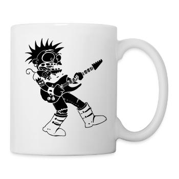 punk music - Mug - white - Right