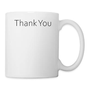 Thank You - Thank you - Mug - white - Right