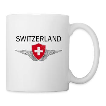 Switzerland Swiss pride gift National - Mug - white - Right