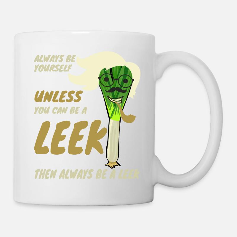 Leek - Tasse - Weiß