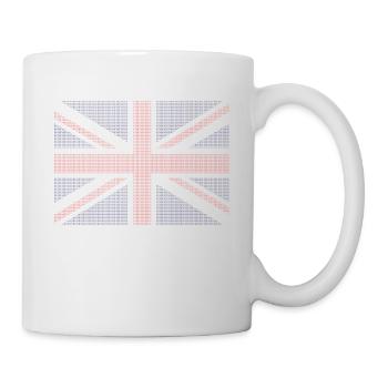 Londres LDN Union Jack - Mug blanc - blanc - Droite