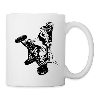 Quad Racer - Tasse - Weiß - Rechts