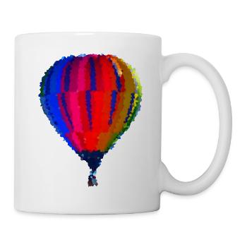 Ballon - Mug blanc - blanc - Droite