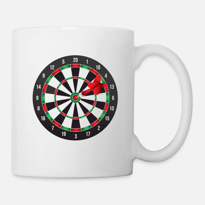 Great Darts Dart Darts Darts Player Gift - Mug - white