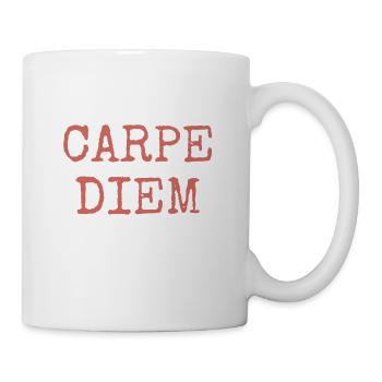 Carpe diem - Structure quotidienne parfaite - Mug blanc - blanc - Droite