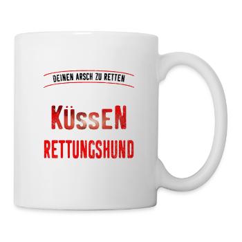 Rescue Dog Design - Mug - white - Right