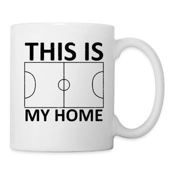 Terrain de football - Mug blanc - blanc - Droite