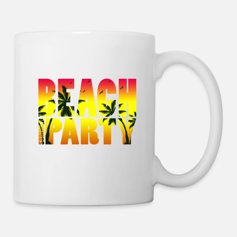 Strand - Tasse - Weiß