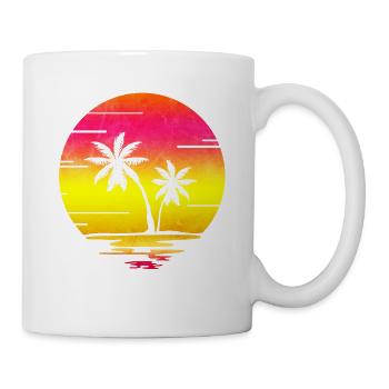 Strand - Tasse - Weiß - Rechts