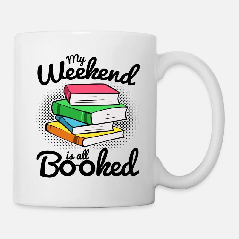 Buch - Tasse - Weiß