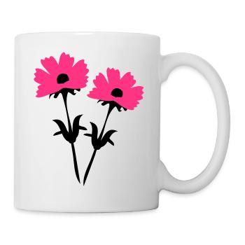 cosmos_flowers - Mug blanc - blanc - Droite
