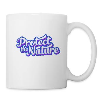 Protéger la nature - Mug blanc - blanc - Droite